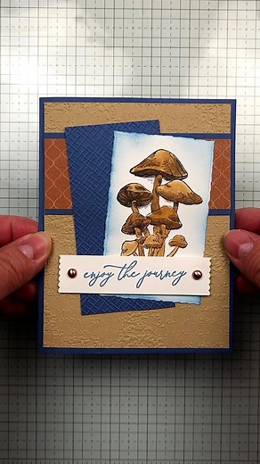 I'm back again with another card featuring the Inspirational Sketches Stamp Set from the Stampin' Up! January-April 2024 Mini Catalog. You can do so much with this stamp set, along with masculine cards & projects! Once again, I used the wonderful Stampin' Glass Mat Studio to make my watercolor card. My card also features the Flight & Airy Designer Series Paper from Sale-A-Bration! You can get this patterned paper pack FREE with a $50 order while supplies last or until February 29, 2024 (whicheve