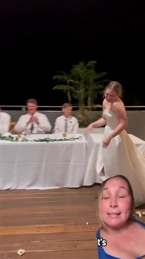 Toxic Mother-in-law aggressively stuffs cake in bride’s face on wedding day after bride and groom decide they don’t want to do a traditional cake cutting.#bride #groom #motherinlaw #mil #fypシ゚viral