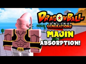 Absorption! Majin Max Level Transformation Showcase | Dragon Ball Online Generations ROBLOX