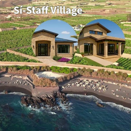 Autonomous Staff Village: Off-Grid Housing with SiAir, SiWater & SiSand Technology