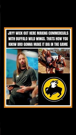 JaYy Wick really made a Buffalo Wild Wings commercial 😭🔥 #jayywick #buffalowildwings
