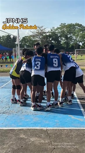 One heart, one goal. JPNHS Golden Patriots. #JPNHS #Josepanganiban #camarinesnorte #divisionofcamnorte