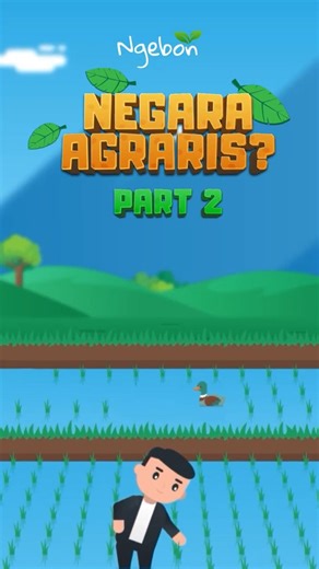 Indonesia Masih Negara Agraris Nggak? #shorts