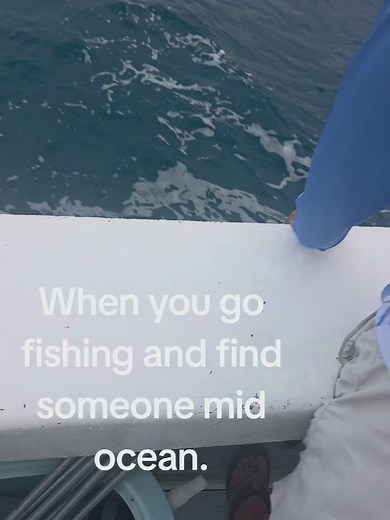 Unexpected Encounter While Fishing in the Ocean