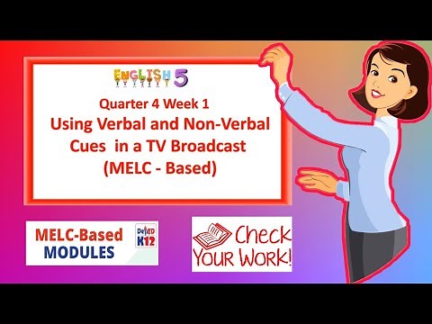 English 5 Quarter 4 Week 1