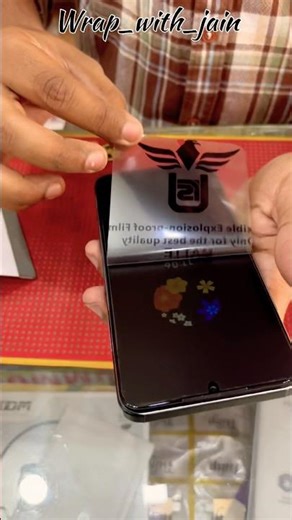 itel A90 matte screen buff ✨ smooth #yt #itelA90 #MatteBuff #ScreenGuard #Shorts #MobileProtection