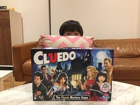 Cluedo (Clue) board game - Simple 2 player rules for kids ! - Murder Mystery Game