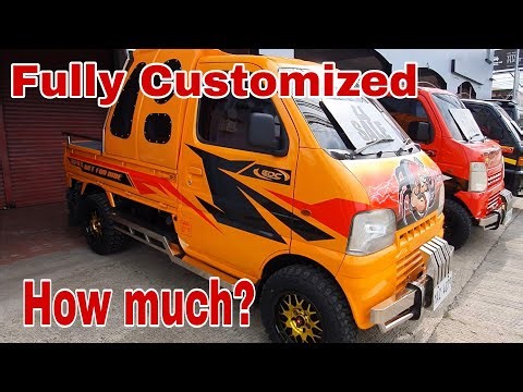 Quality Customized Suzuki Carry Scrum,Transformer,Big eye.4x4 Manual Aircon Fi