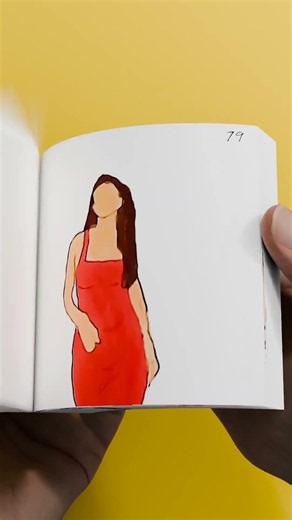 Dracula Jennie Dance Flipbook Art 🖤💃📖 Hyper Flipbook Animation