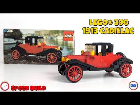 Building the Vintage LEGO® 390 "1913 Cadillac" (from 1975)