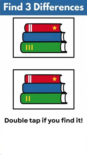 BOOKS Differences #shorts #trending #findthedifference