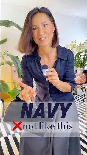 How to wear navy in summer