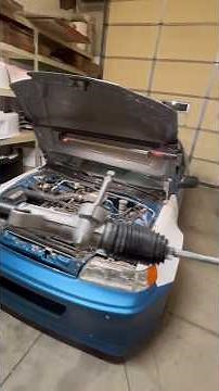 EF Steering Rack Replacement. Finish install in reverse order.