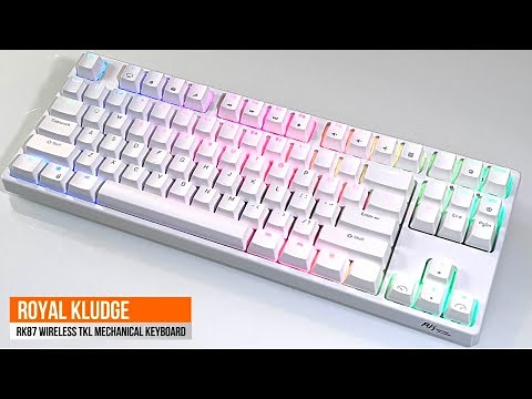 Royal Kludge RK87 - A Wireless TKL Mechanical Keyboard that's amazingly affordable