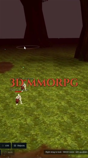 Working on a 3D MMORPG Designer - where you play your own MMORPG #gamedev #mmorpg