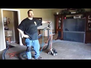 Using the Rotovac to do some Carpet Cleaning in Oklahoma City