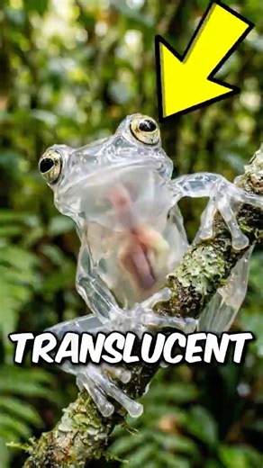 Top 3 Animals You Can Literally See Through 😱 #animals #facts #shorts