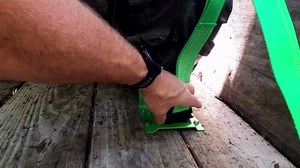 Trekassy Wheel Chock Tie-Down Kit with Rubber Blocks, (4,500lb Break Strength) Heavy Duty E Track Trailer Tire Straps for ATV, UTV, Lawn Mower- 4 Pack