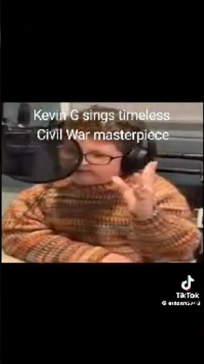 Kevin G sings timeless Civil War masterpiece #keving #music #civilwa