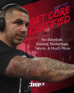 Get Core Certified Today ✅In depth core training exercises ✅Core Training for specific sports ✅How to lead core training and much more! Link: ihpproshop.com/jccorecertification | The Institute of Human Performance | Facebook
