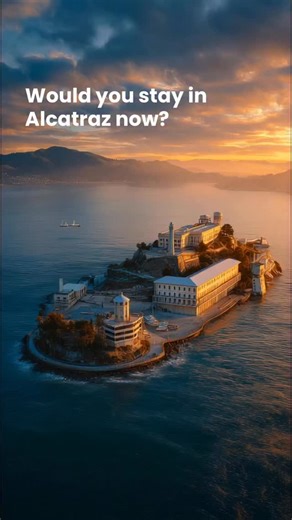 Alcatraz — once the world’s most feared prison. Now, in this imagin concept, it transforms into the ultimate luxury hotel, where prison walls turn into million-dollar suites. #imagin #art #travel #FutureOfLuxury #SanFrancisco | Cypriot.ai
