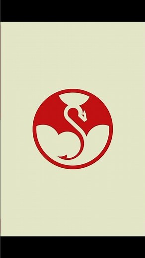 Dragon logo design adobe illustration #adobeillustrator #art #drawing #illustration #illustrator
