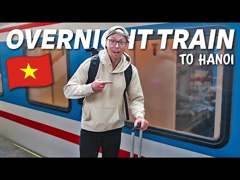 Vietnam's OVERNIGHT TRAIN Da Nang to Hanoi (Reunification Express)