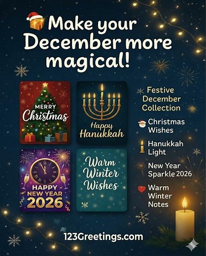 🎁✨ Make your December more magical! ✨🎁