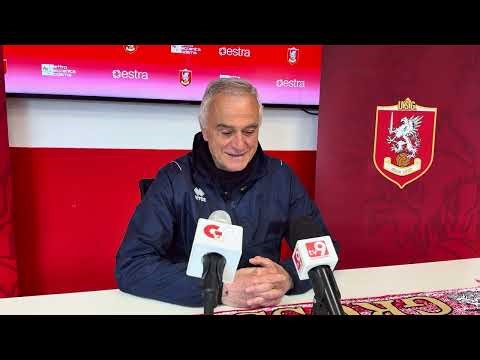 Gs Tv - coach Paolo Indiani after Us Grosseto-Follonica Gavorrano 1-1