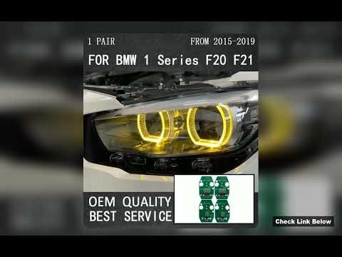 CSL-Yellow DRL Headlight LED Module Set For BMW 1series F20 F21 Turning Signal Daytime Running Lamp