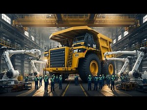 Inside the Caterpillar 797F dump truck Factory: How a Monster Is made (Full Process)