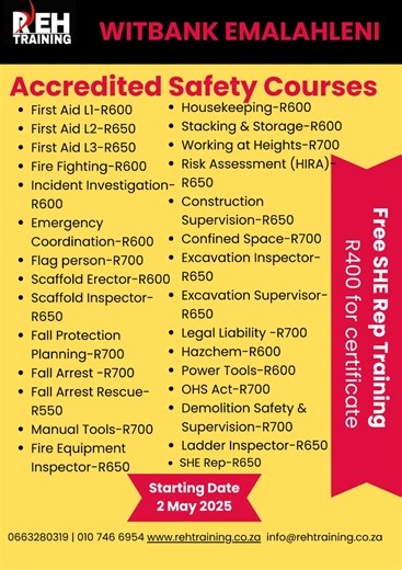 1.7K views · 4 comments |  Free SHE Rep Training – Witbank...