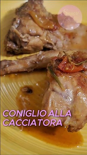 Il Vero Coniglio alla Cacciatora 🐇 Ricetta Facilissima!