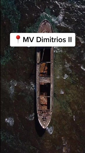 Exploring the MV Dimitrios II Shipwreck in Paphos, Cyprus