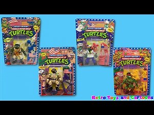 Teenage Mutant Ninja Turtles Mutant Military Playmates Commercial Retro Toys and Cartoons