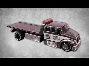 Painting Diecast Cars - International Durastar - 1:24 Scale Tow Truck Custom