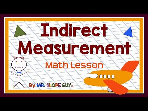 Mastering Indirect Measurement: A Math Lesson for Pre-Algebra Students with Similar Triangles