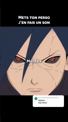 Madara Uchiwa #naruto #madara #music #song