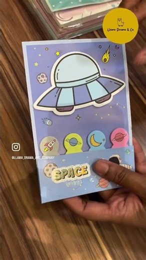 These Sticky Notes Are OUT OF THIS WORLD! 🚀✨ (Cute Space Theme)