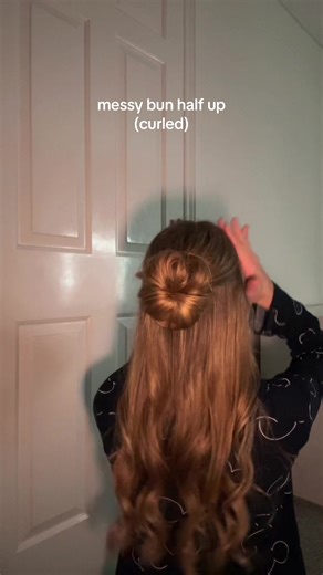 Step-by-Step Messy Bun Hair Tutorial