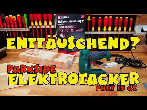 PARKSIDE® Electric Stapler Stapler PHET 15 C2