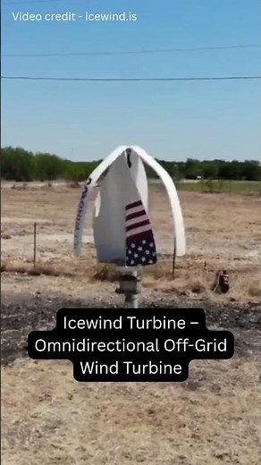 This Omnidirectional Wind Turbine is Changing the Future of Green Energy! 🌬️🔋