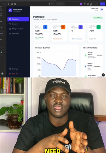 Construyendo un sistema de gestión escolar en un día con IA