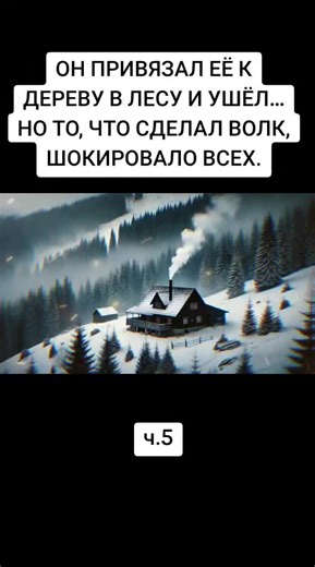 HE TIE HER TO A TREE IN THE FOREST AND LEFT AWAY... BUT WHAT THE WOLF DID SHOCKED EVERYONE.