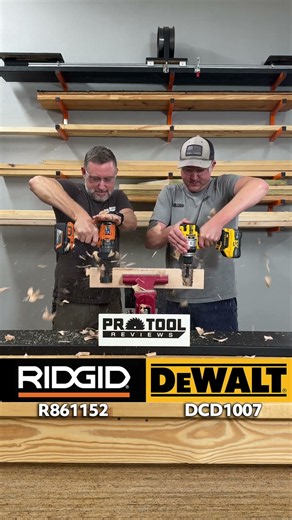 DeWalt vs Ridgid Hammer Drill! #tools