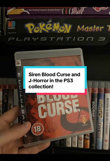 Replying to @Jeff Epstein Let’s root through the PS3 collection and talk about Siren Blood Curse and J-Horror on the PS3! #ps3collection #videogamecollection #retrogaming #retrogames #horrorgames