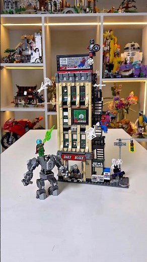 LEGO Marvel Spider-Man vs. Mysterio: The Daily Bugle is a great playset! #rlfm #76342 #reviews #lego