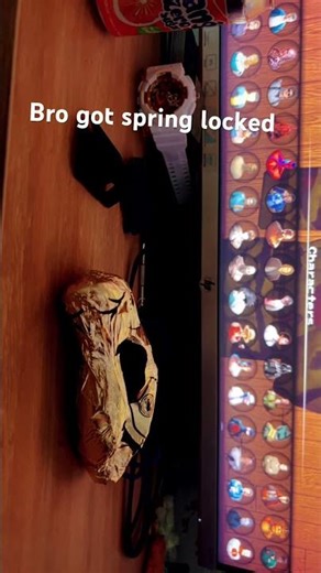 Bro got spring locked #fnaf #meme