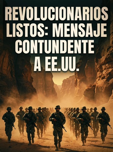🇮🇷 La Guardia Revolucionaria Islámica envió un mensaje claro al mundo. No con palabras. Con formación. Con armamento. Con preparación visible. Irán lleva más de 40 días resistiendo a la potencia militar más grande del planeta. Y sus soldados siguen de pie. ¿Cuántos imperios creyeron que sería fácil tocar a Irán? ¿Cuántos regresaron diferente de lo que fueron? La historia ya respondió esa pregunta. Varias veces. 🌐 El mundo sin filtros es incómodo. Pero es real. 👁️ NOTA DEL CREADOR — MUNDO SIN