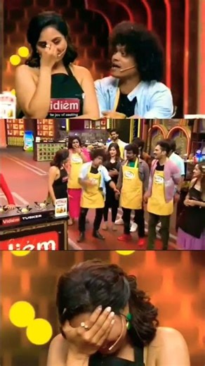 pugazh vs Srushti comady cwc #trending #shorts